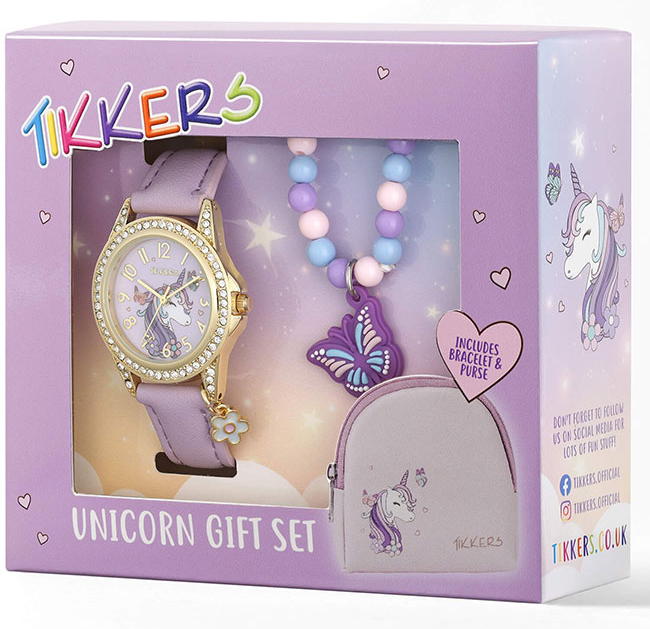 Tikkers purple unicorn watch sale