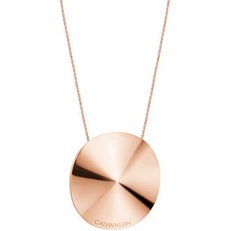 CALVIN KLEIN Spinner Stainless Steel Necklace KJBAPN100100