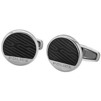 POLICE Alesund Stainless Steel Cufflinks 26547CSS-01