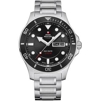 SWISS MILITARY by Chrono Dive Day Date SM34068.12