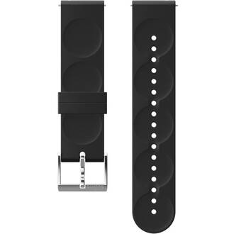 SUUNTO 20mm Urban 1 Black Steel Silicon Strap SS050057000