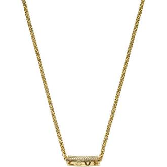 BREEZE Stainless Steel Zircons Necklace 410048.1