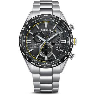 CITIZEN Eco-Drive Radio Controlled Titanium CB5947-80E