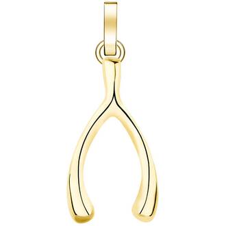 ROSEFIELD Stainless Steel Pendant PE-GOLD-WISHBONE