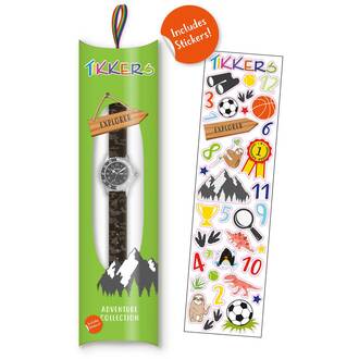 TIKKERS Boys Camo Strap Time Teacher Set Με Αυτοκόλλητα TK0211, image 4