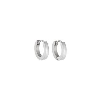 Σκουλαρίκια UNISEX SENZA Steel, κρίκος 1.3cm