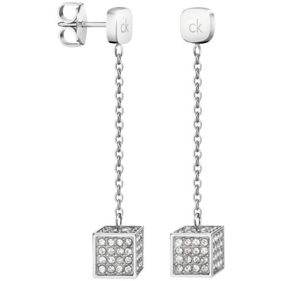 CALVIN KLEIN Rocking Stainless Steel Earrings KJ9CWE040200