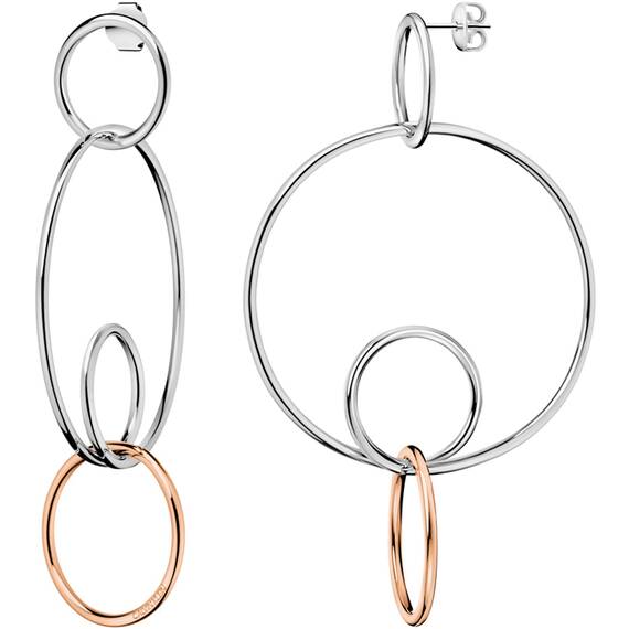 CALVIN KLEIN Clink Stainless Steel Earrings KJ9PPE200100