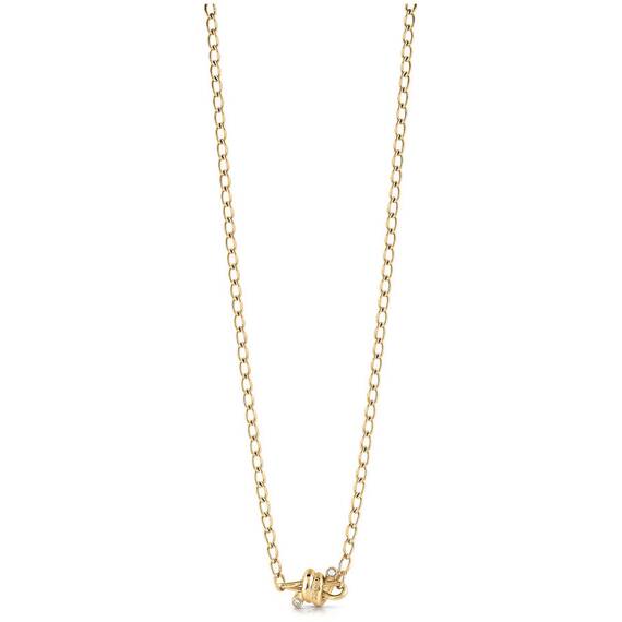 GUESS Steel Gold Necklace UBN29022