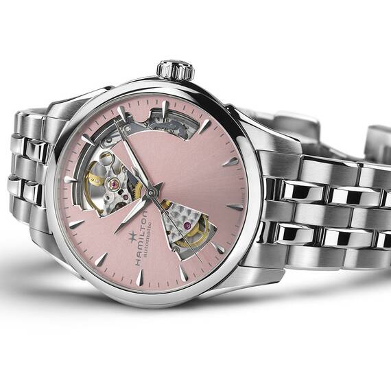 HAMILTON Jazzmaster Open Heart Lady Automatic H32215170, image 4