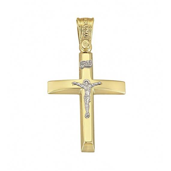 TRIANTOS Yellow Gold Cross 14K 1.2.1008YJ