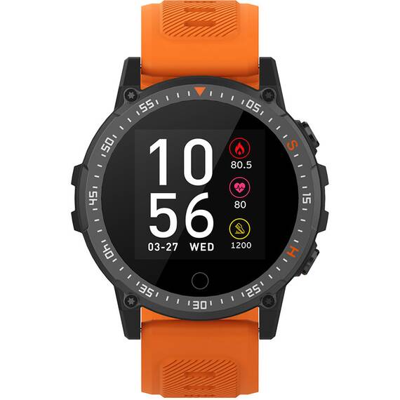 REFLEX ACTIVE Series 05 Smartwatch Orange Rubber Strap RA05-2132