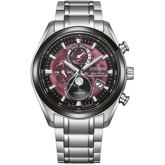 CITIZEN Tsuki-Yomi Eco-Drive Moonphase Titanium BY1018-80X