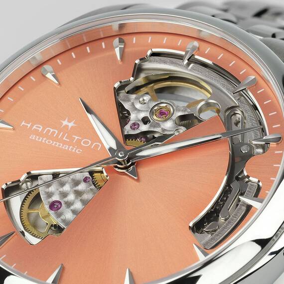 HAMILTON Jazzmaster Open Heart Lady Automatic H32215100, image 5