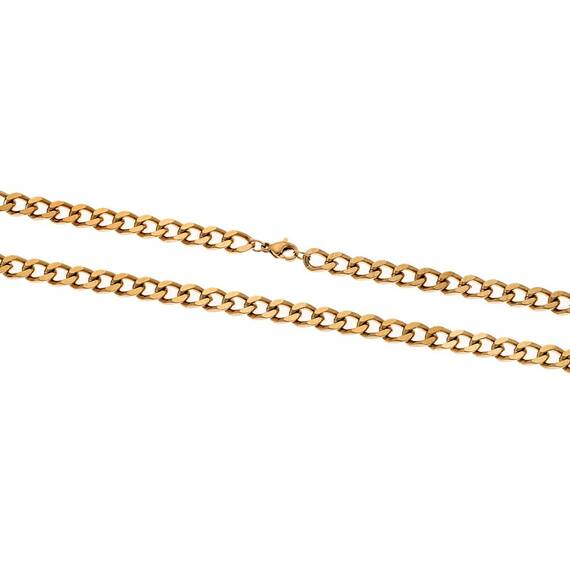 Αλυσίδα Λαιμού SΕΝΖΑ Gold Stainless Steel-45cm