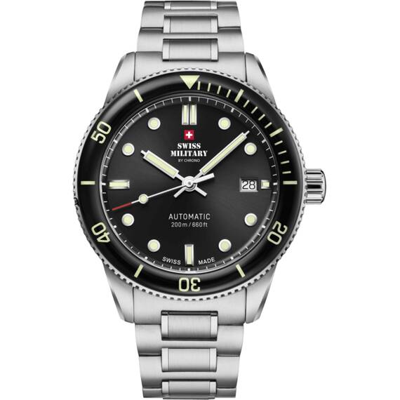 SWISS MILITARY by Chrono Automatic Dive SMA34106.01, Χρώμα: 1