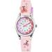 TIKKERS Girls Pink Strap Butterfly Time Teacher Set Με Αυτοκόλλητα TK0206