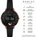 RADLEY LONDON Series 03 Smartwatch Dog Tortoise Black Silicone RYS03-2094, image 3